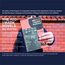 THE RED 1 MARK NOVELS - Exhibition by Craig-Kade Visiting Scholar, Ina Wudtke