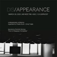 dis/appearance undergraduate conference